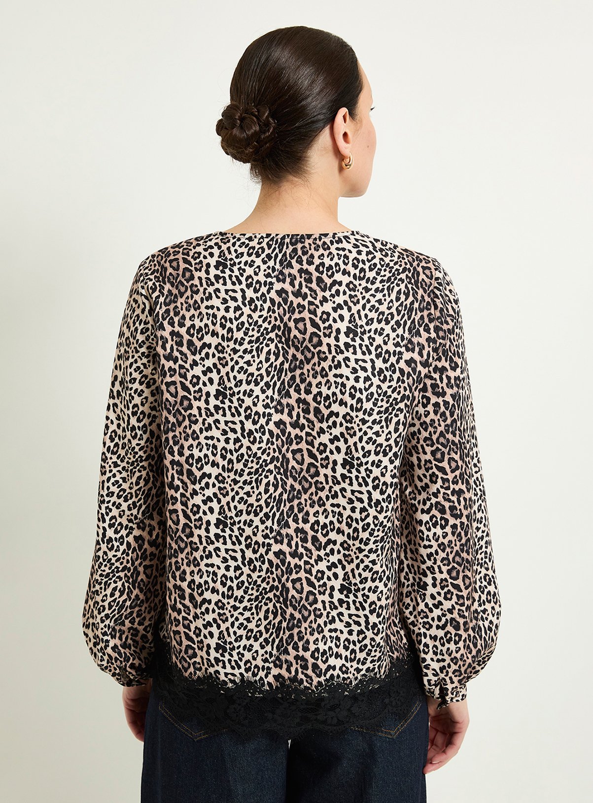 WALLIS Button Down Lace Trim Shirt 22 - Image 3 thumbnail